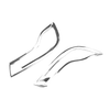 Honda CR-V Chrome Trim Rear Bumper Reflector Cover (2017-2019)
