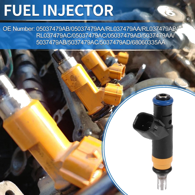 Dodge Challenger 5.7 (2009-2016) - 1 x No.05037479AB / AA Fuel Injector