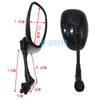 Yamaha FZ6, BT1100, YBR125, MT-03 Rear View Mirror (2002-2009)