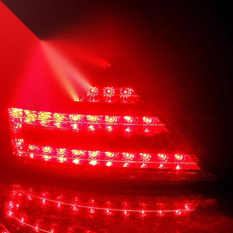 Mercedes W221 S-Class L & R Rear Tail Brake Lights (2009-2012)
