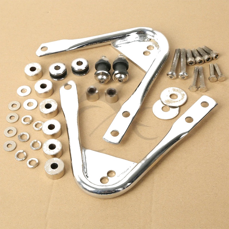 Harley Touring Detachable Sissy Bar Mount Rack (1997-2008)
