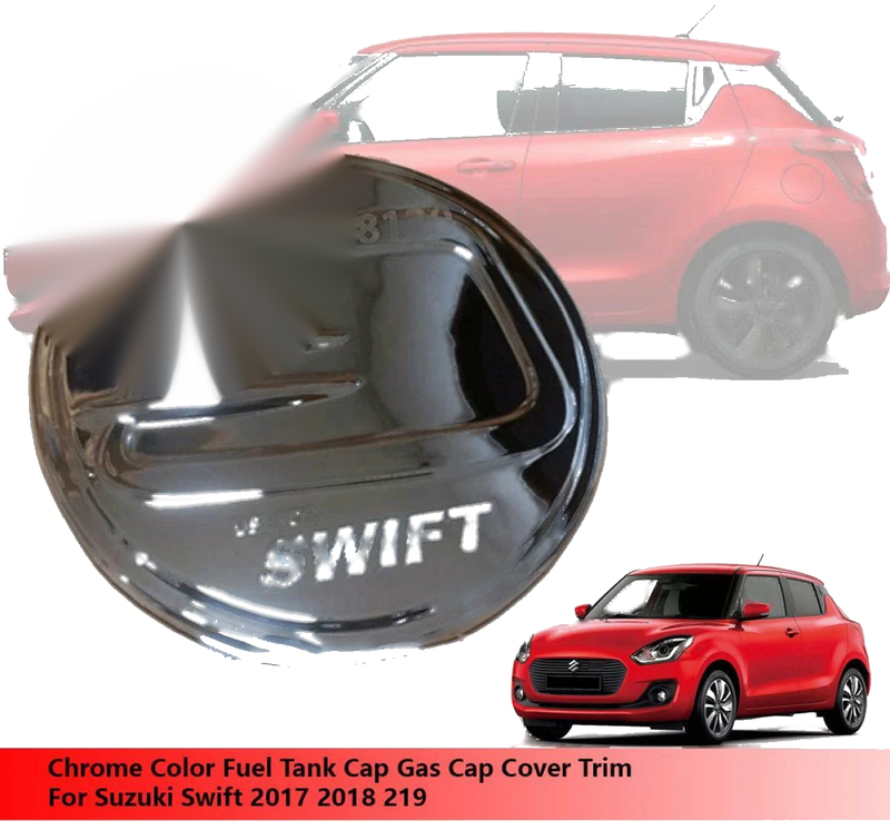 Suzuki Swift Chrome Fuel Gas Tank Cap Cover (2017-2019)
