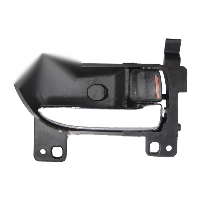 Subaru Forester, Impreza Black Inside Right Door Handle w/ Chrome Lever