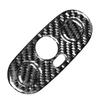 Mini Cooper R50 R53 Carbon Fiber Side Mirror Adjust Buttons Trim (2005-2006)