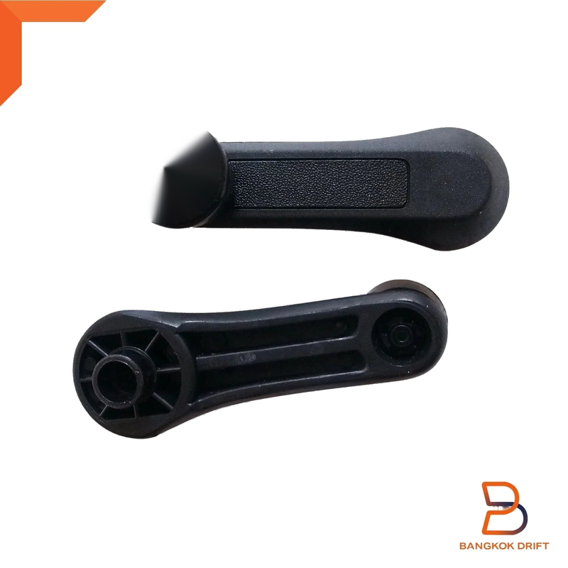 Holden Rodeo Isuzu KB Black Window Crank Handles (1980-1995)