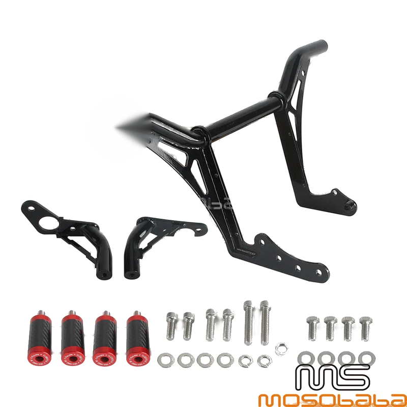 Harley Softail Engine Guard Crash Bar Frame Slider Set (2018-2024)