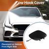 Mercedes-Benz Front Car Bumper (2019-2023) - Tenorite Grey Tow Hook Cover