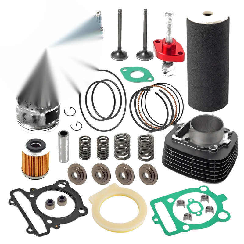 Yamaha Warrior 350 Cylinder Piston Gasket Air Oil Top End Kit (1990–2004)
