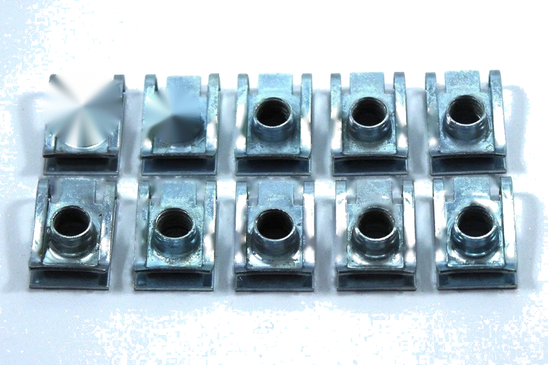 Chimney U Nut Nuts 10 x M8 Thread Panel Spire C Clips