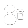 VW Golf MK4, Passat B5, T4, Jetta 4 Speedometer Gauge Dial Trim Rings (1997-2006)