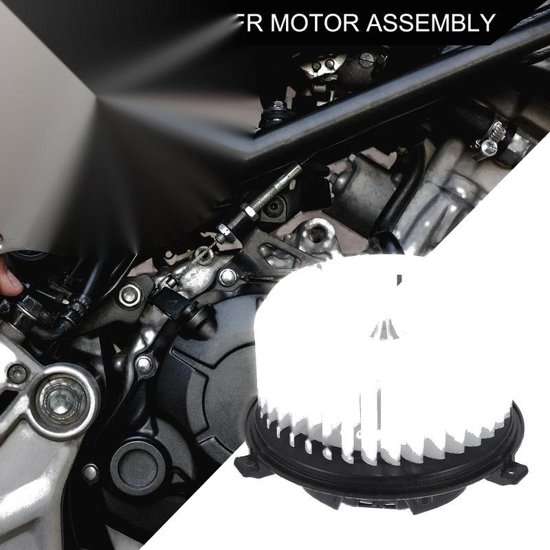 Chevrolet Sonic HVAC Heater Blower Motor Assembly (Black)