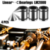 Car 4 x LM20UU 20mm IDx32mm ODx42mm Length Linear Ball Bearings