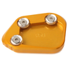 Honda CBR250RR Gold Kickstand Pad Extension (2017-2018)