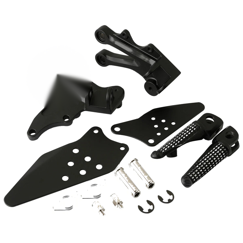 Kawasaki Ninja ZX10R Matte Black Footrest Pegs (2004-2005)