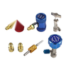 R1234yf with Valve Tool Quick Couplers Set