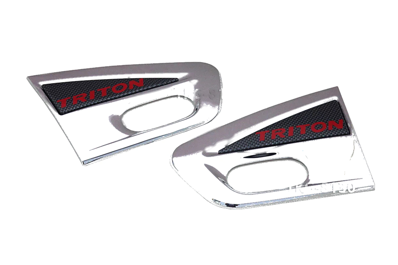 Mitsubishi L200 Triton Chrome Side Vent (2005-2014)