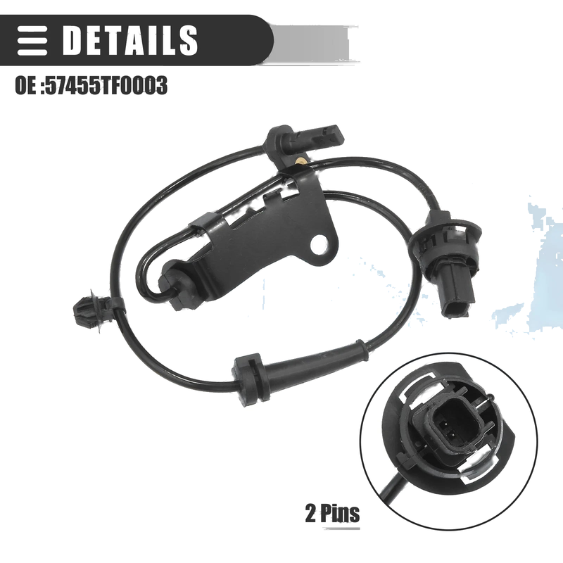 Honda Fit Front Left ABS Wheel Speed Sensor (2009-2013)