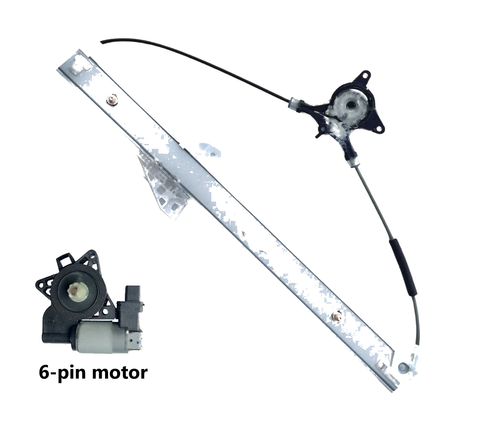 Mazda CX-7 Front Right Window Regulator 6-Pin Motor (2007–2012)