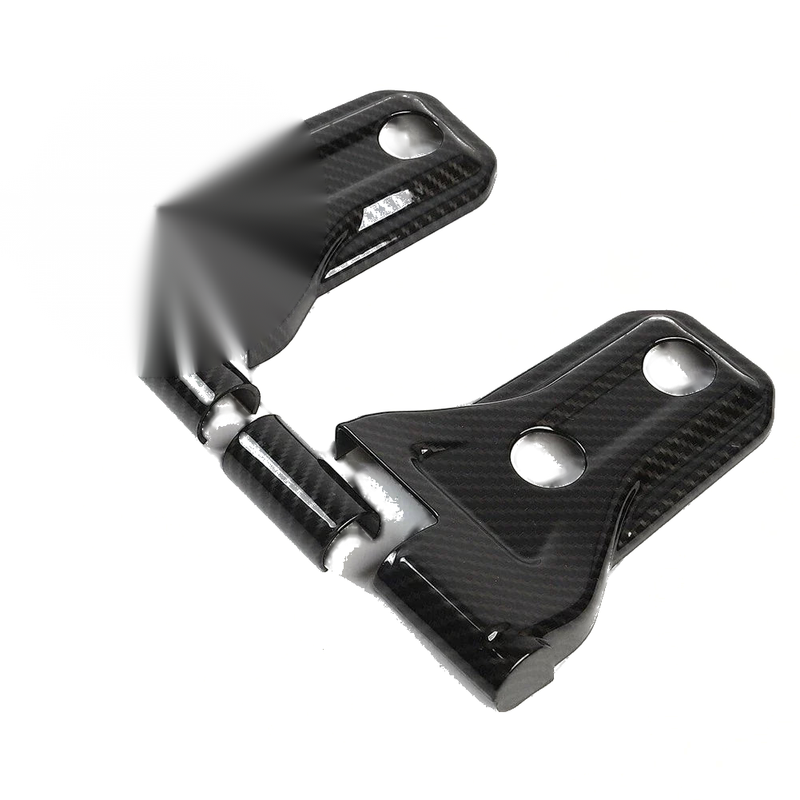 Jeep Wrangler JL JT Door Hinge Cover Carbon Fiber Style (2018-2020)