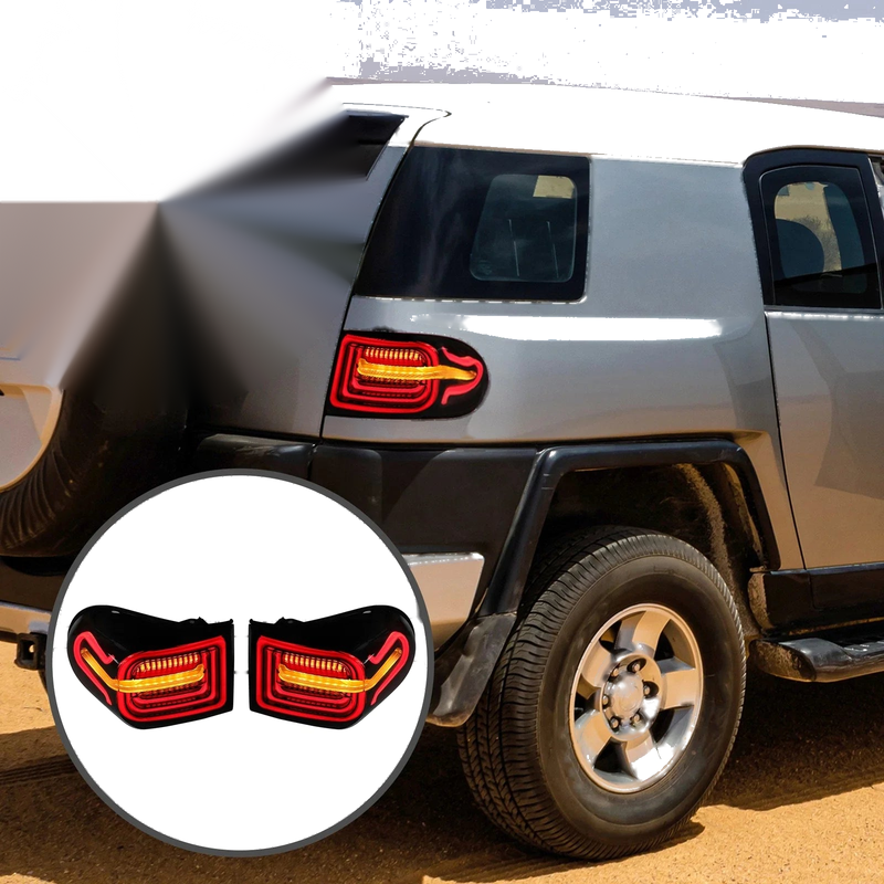 Toyota FJ Cruiser 1 x Pair OLED Tail Lights Assembly (2007–2014)