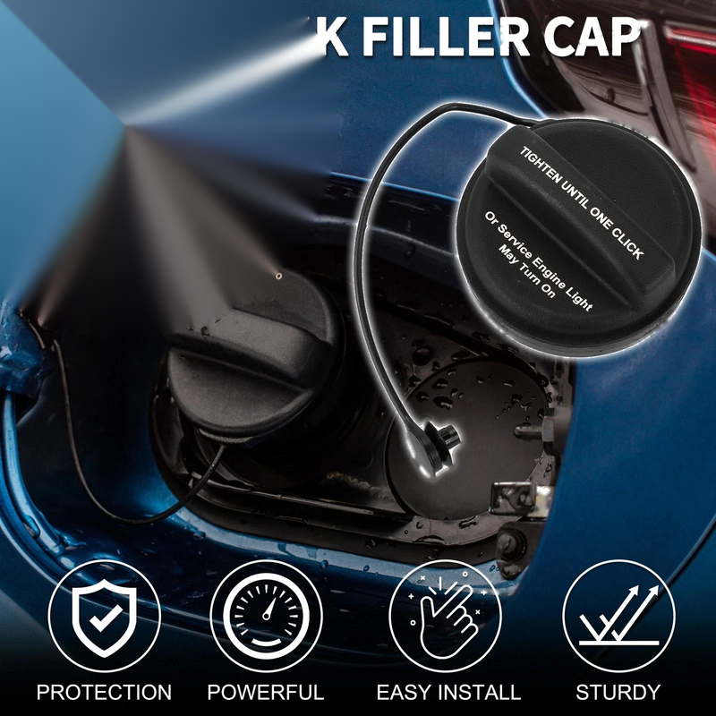 Buick Cascada Black White Gas Fuel Cap (2016-2019)