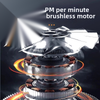 100000RPM Handheld Turbo Fan Blower with LED Light and 6 Speeds