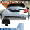 Mercedes-Benz W205 (2015-2021) Moon Grey Rear Bumper Tow Hook Cover