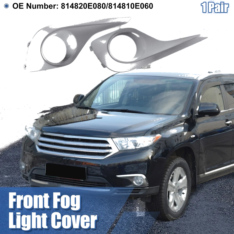 Toyota Highlander 1 Pair Fog Light Grille Cover