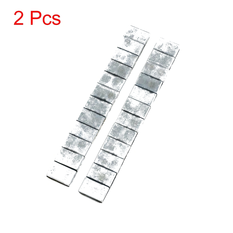 Motorcycle 2.1oz Adhesive Back Wheel Balance Weights Strips 2pcs