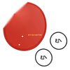 Honda Z50 Z50R Front Red Number Plate & Clips and Bands Mount (1979–1987)