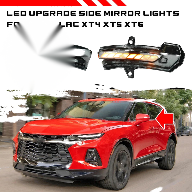 Cadillac XT4 XT5 XT6 LED Wing Mirror Lamp Turn Signal (2019–2024)