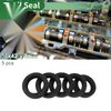 Make Model Oil Seal Rotary Shaft Seal NBR Black 28x42x10mm