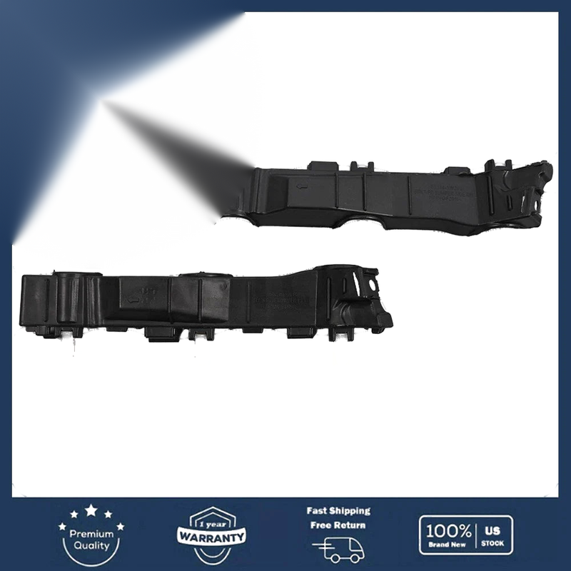 Kia Rio Rear Bumper Brackets 2 x Retainers Mounting Brace (2012–2017)