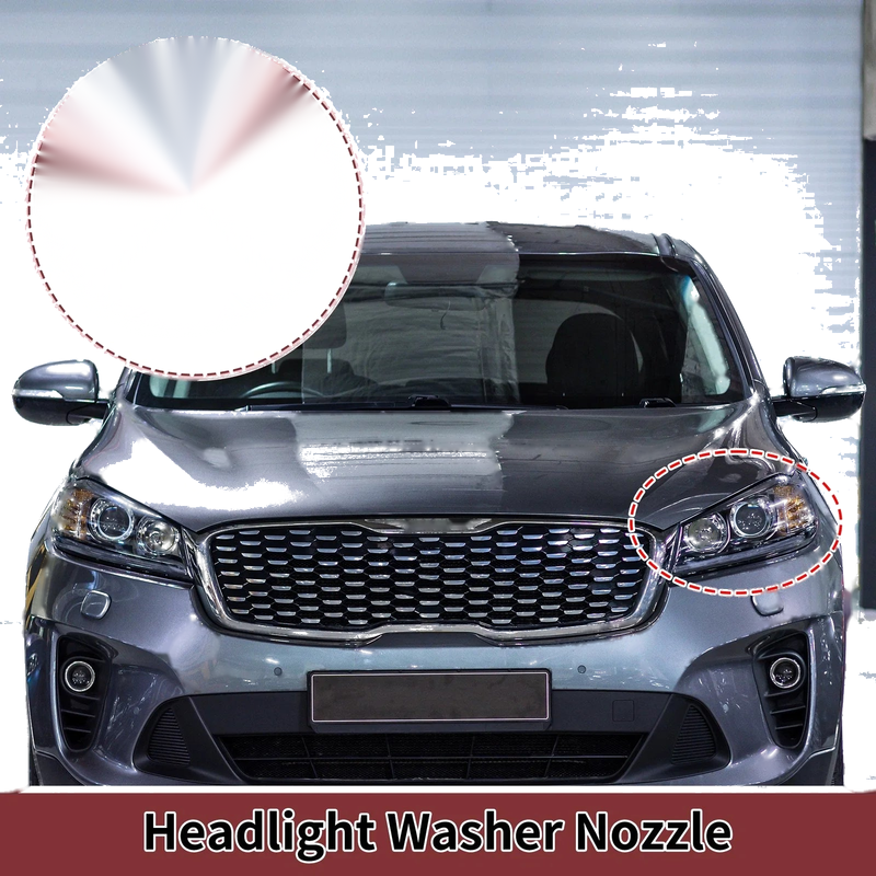 Land Rover LR4 Driver Side Headlight Washer Nozzle (2010-2013)