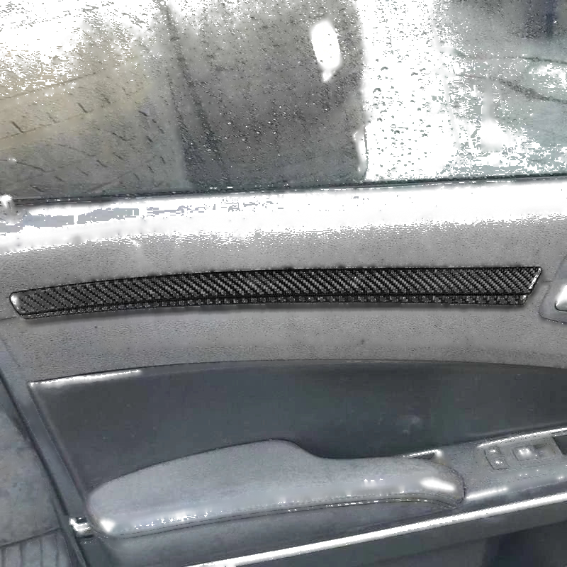 Chrysler 300 2011-2023 Real Carbon Fiber Interior Door Panel Trim Strip