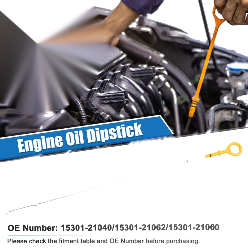 Toyota Yaris L LE SE 1.5L L4 Engine Oil Dipstick (2006-2011)