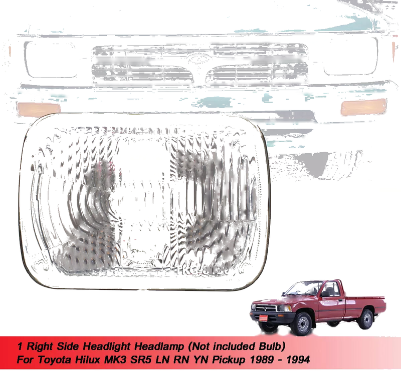 Toyota Hilux MK3 RH Headlight (1989-1994)