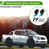 Chevrolet Windshield Washer Nozzle & 2 x Hose Connectors (2013-2017)