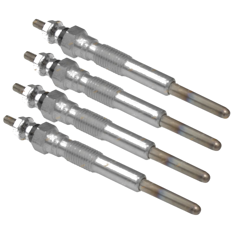 Landcruiser BJ42 BJ73 3B Red Blue 3.4L 4 x Diesel Glow Plugs (1980-1989)
