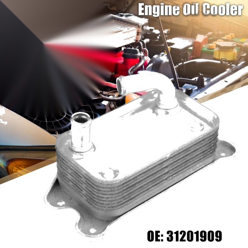 Volvo C30 11 Row Automatic Engine Oil Cooler (2007-2013)