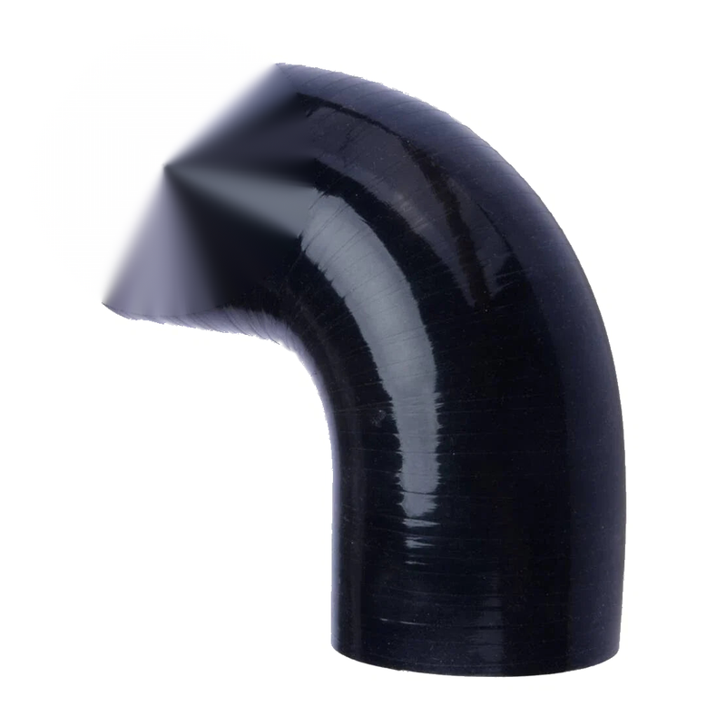 Intercooler Turbo 2 x 2.5 Inch 90 Degree Silicone Hose Pipe