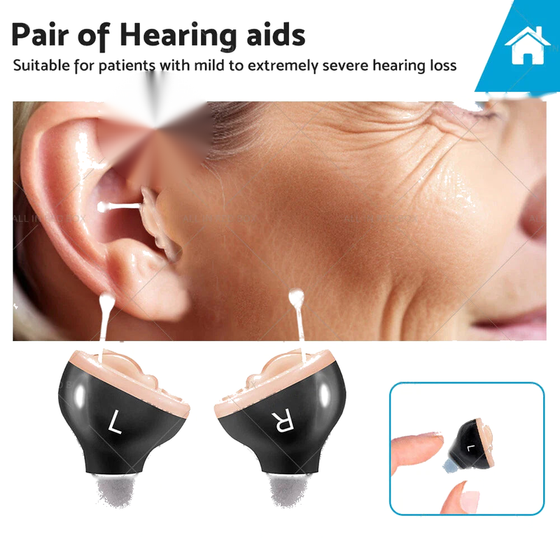 Hearing Aids - Digital Invisible In Ear Mini Sound Amplifier