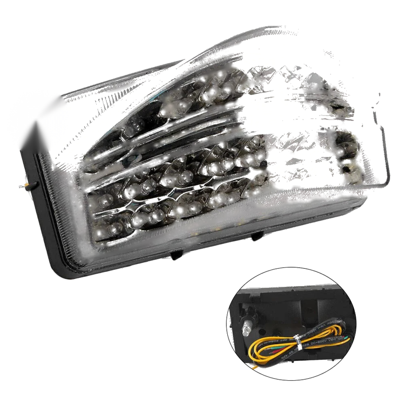 Honda CBR600 F4i LED Tail Light with Integrated Turn Signal (2001-2003)