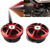 KAWASAKI Ninja 250 400 Z400 Red Frame Hole Cover Plug Cap (2018-2020)