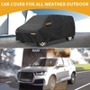Ford E-Series Black 190T-PU All Weather Car Cover