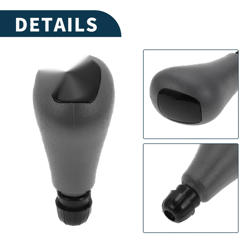 Mercedes-Benz C-Class (2000-2019) Black Gray Automatic Gear Shift Knob