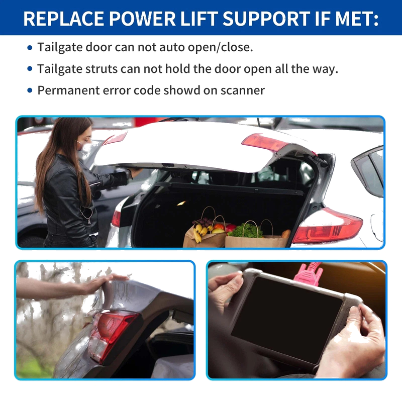 Ford Explorer Rear Tailgate Power Lift Support (2011-2015)