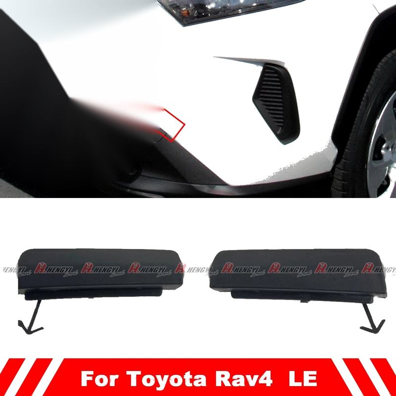Toyota RAV4 LE Tow Hook Eye Cover Cap  Front Upper Bumper (2019–2023)