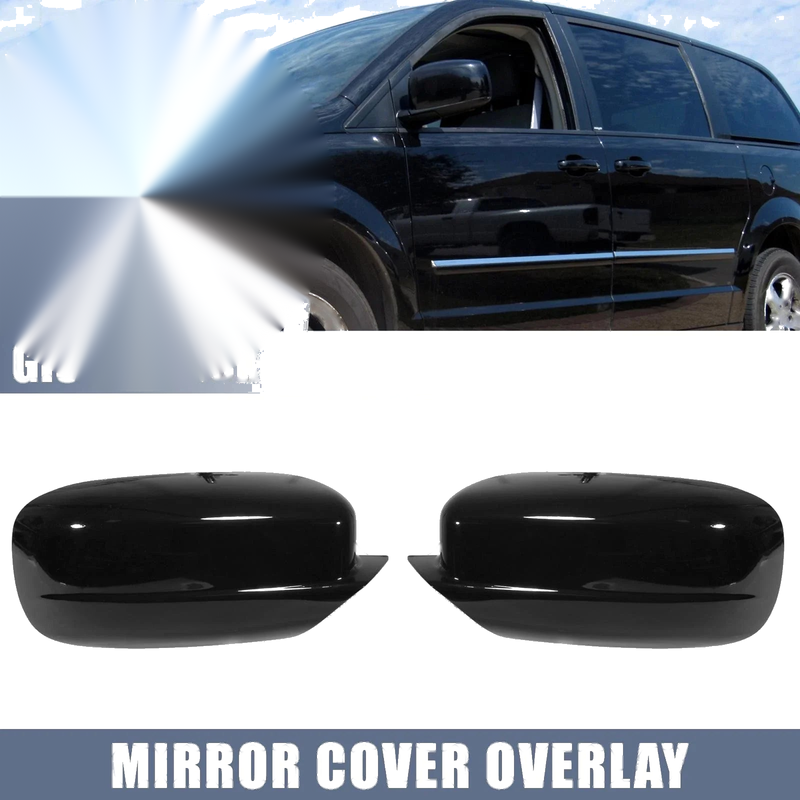 Chrysler 200 / 300 Dodge Charger Mirror Cover Glossy Black (2011-2021)