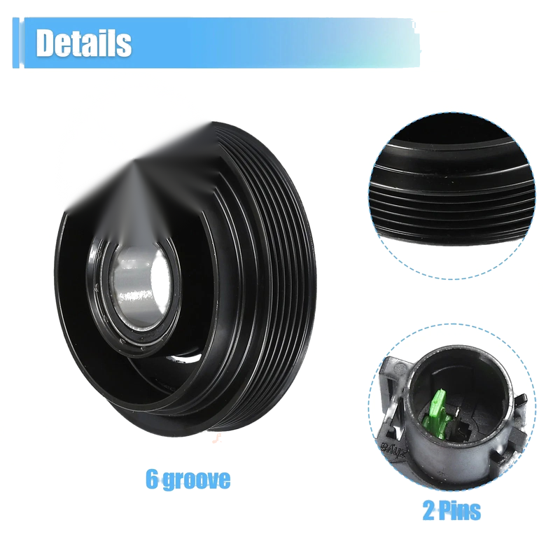 Kia Forte AC Compressor Clutch Set (2010-2013)